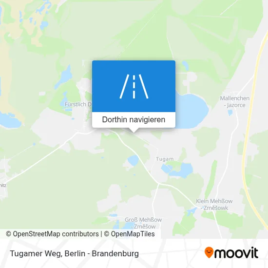 Tugamer Weg Karte