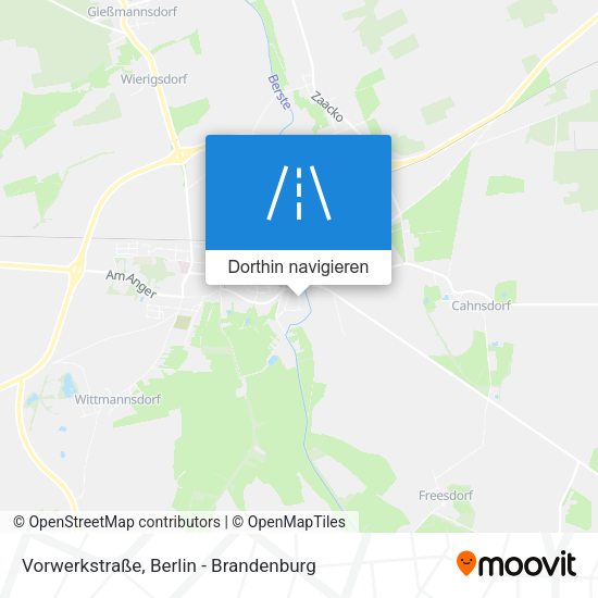 Vorwerkstraße Karte