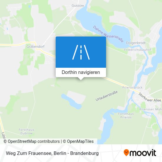 Weg Zum Frauensee Karte