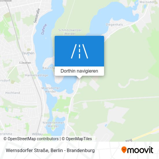 Wernsdorfer Straße Karte