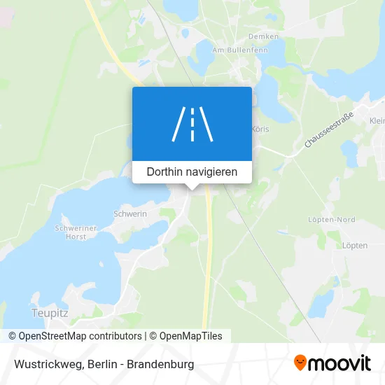 Wustrickweg Karte