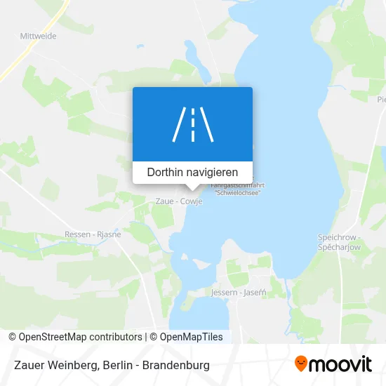 Zauer Weinberg Karte