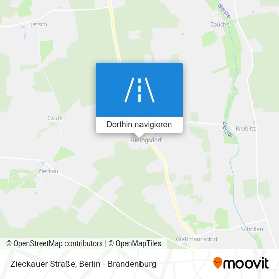 Zieckauer Straße Karte
