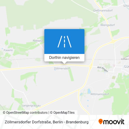 Zöllmersdorfer Dorfstraße Karte