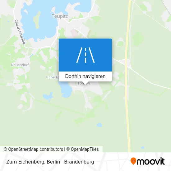 Zum Eichenberg Karte