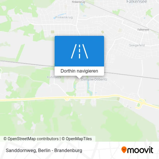 Sanddornweg Karte