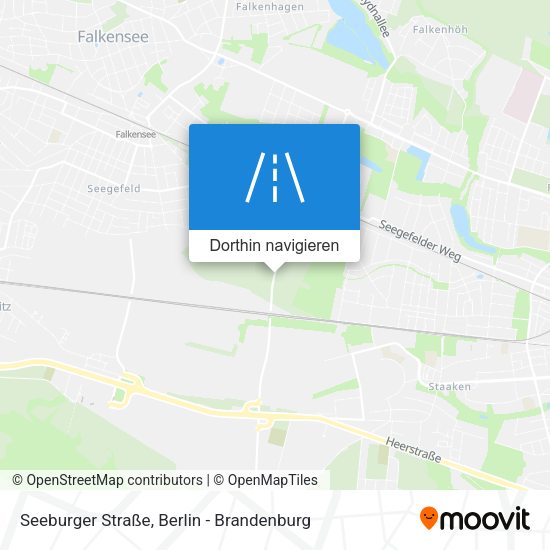 Seeburger Straße Karte