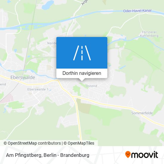 Am Pfingstberg Karte