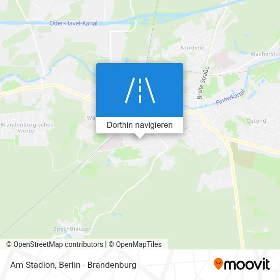 Am Stadion Karte