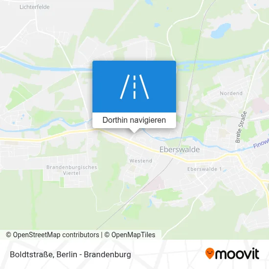 Boldtstraße Karte