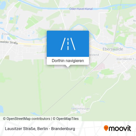Lausitzer Straße Karte