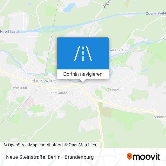 Neue Steinstraße Karte