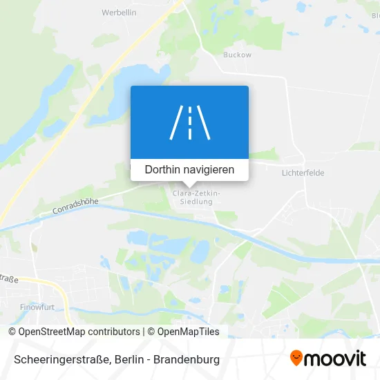 Scheeringerstraße Karte