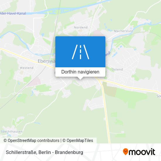 Schillerstraße Karte