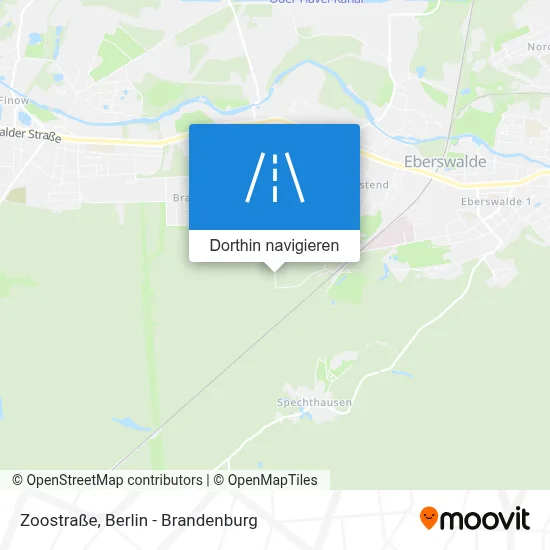 Zoostraße Karte