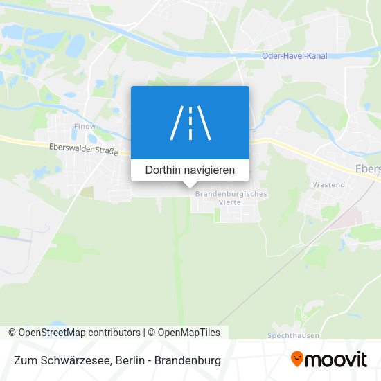 Zum Schwärzesee Karte