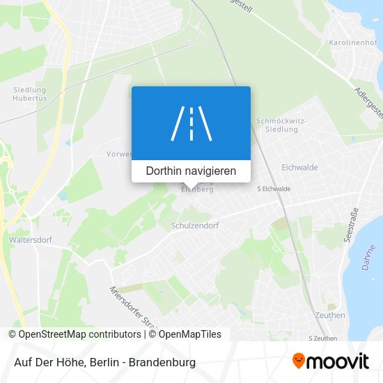 Auf Der Höhe Karte