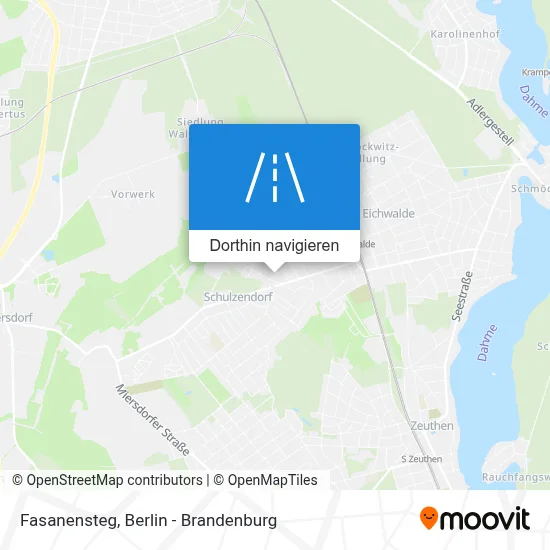 Fasanensteg Karte