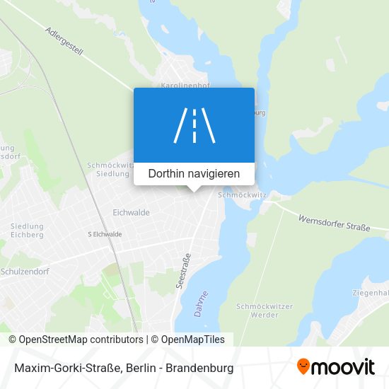 Maxim-Gorki-Straße Karte