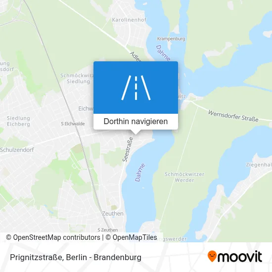 Prignitzstraße Karte