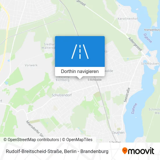 Rudolf-Breitscheid-Straße Karte