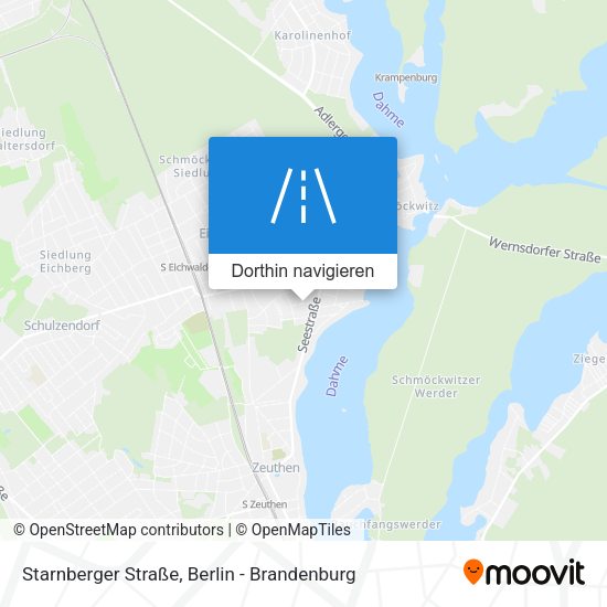 Starnberger Straße Karte
