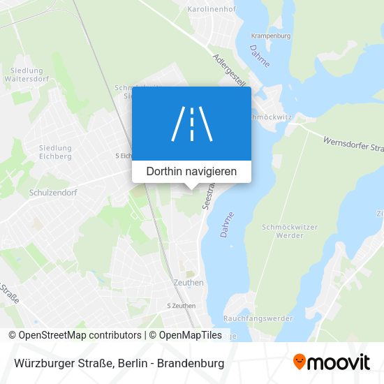 Würzburger Straße Karte