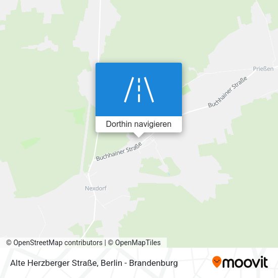 Alte Herzberger Straße Karte