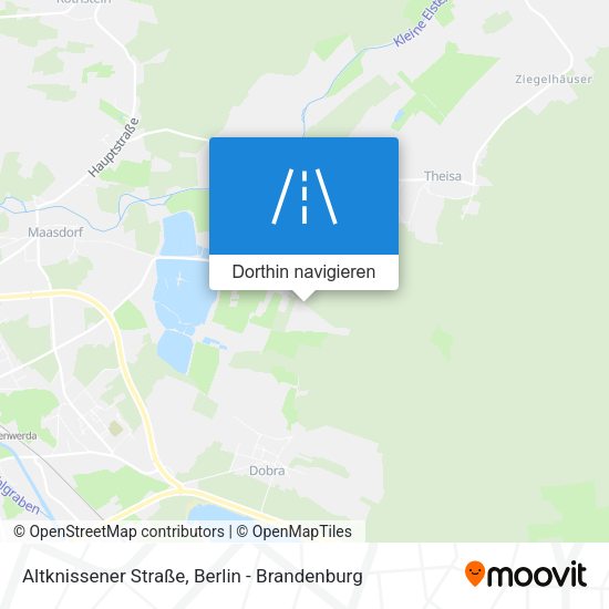 Altknissener Straße Karte