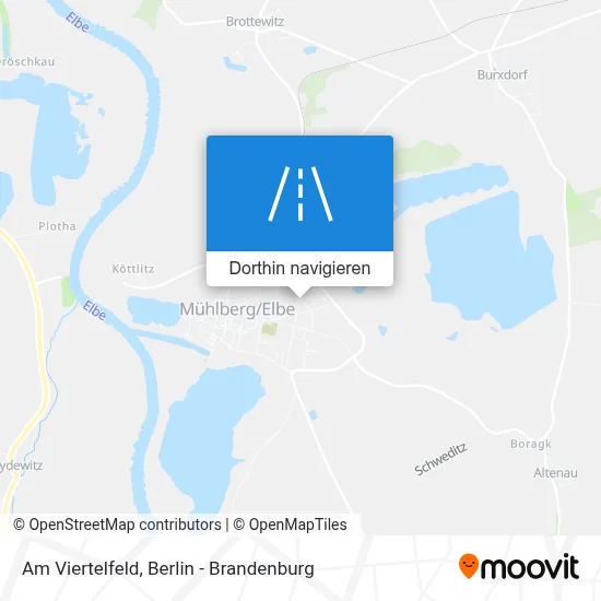 Am Viertelfeld Karte