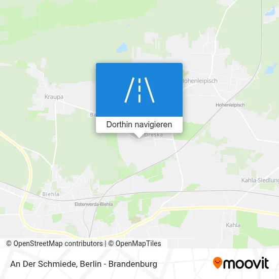 An Der Schmiede Karte
