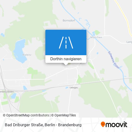 Bad Driburger Straße Karte