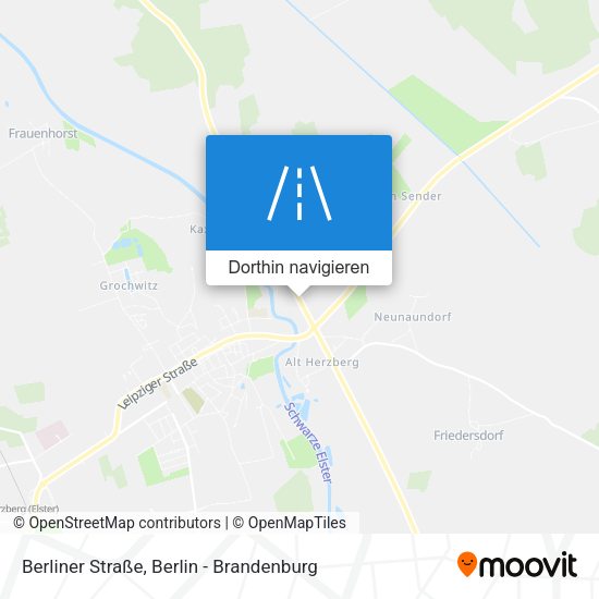 Berliner Straße Karte