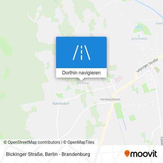 Bickinger Straße Karte