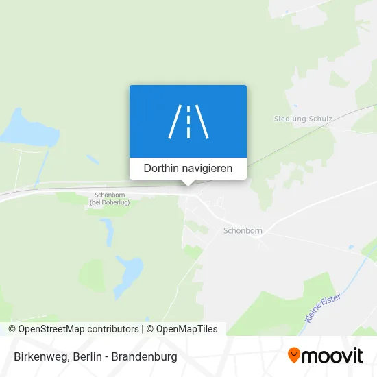 Birkenweg Karte