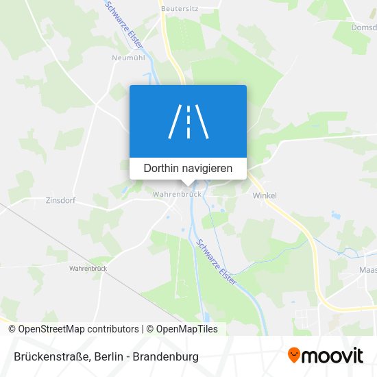 Brückenstraße Karte