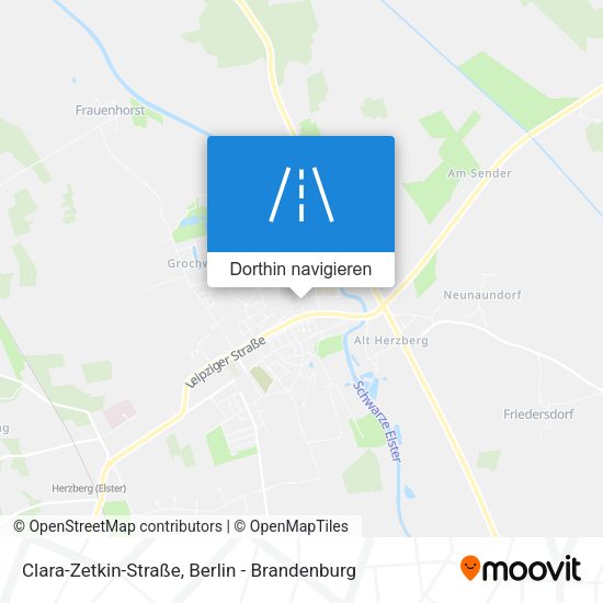 Clara-Zetkin-Straße Karte