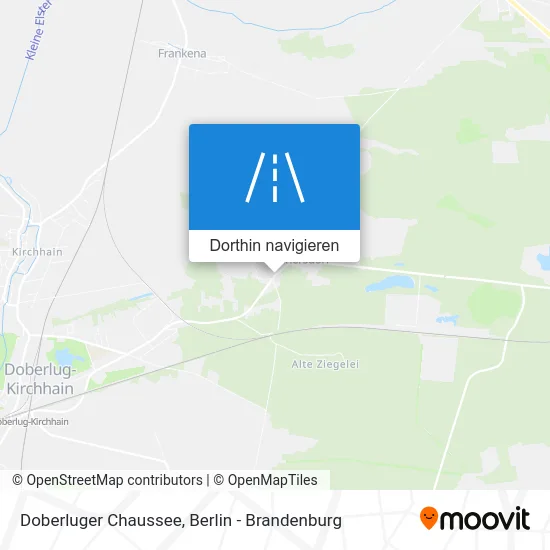 Doberluger Chaussee Karte
