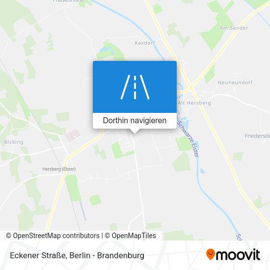 Eckener Straße Karte