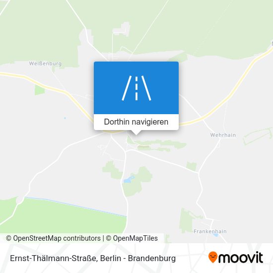 Ernst-Thälmann-Straße Karte
