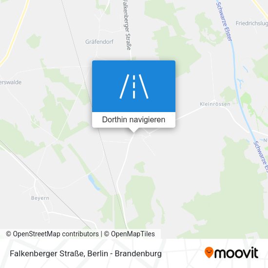 Falkenberger Straße Karte
