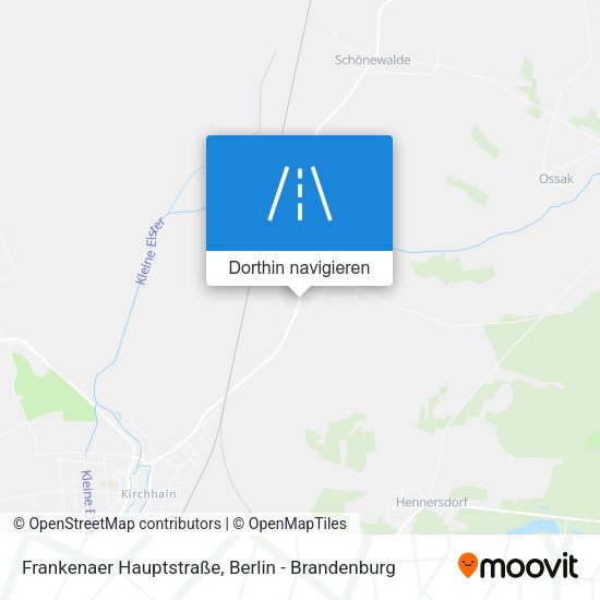 Frankenaer Hauptstraße Karte