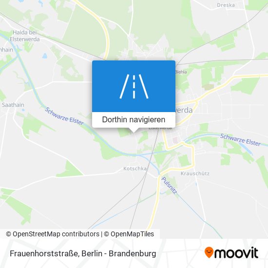 Frauenhorststraße Karte