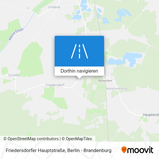 Friedersdorfer Hauptstraße Karte