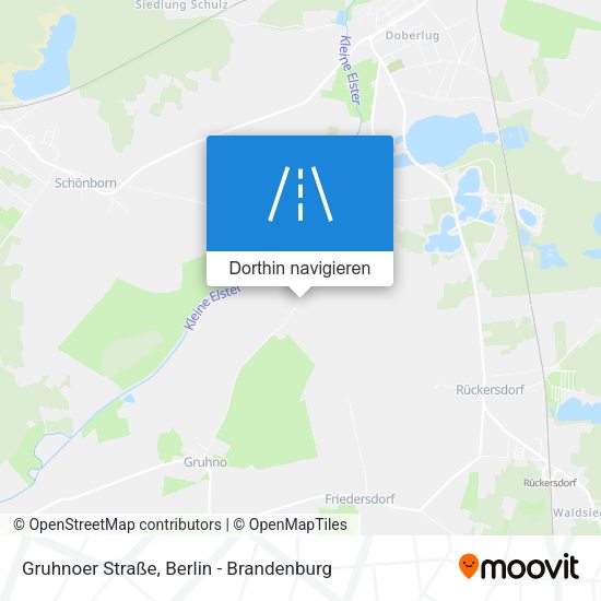 Gruhnoer Straße Karte