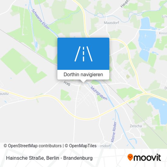 Hainsche Straße Karte