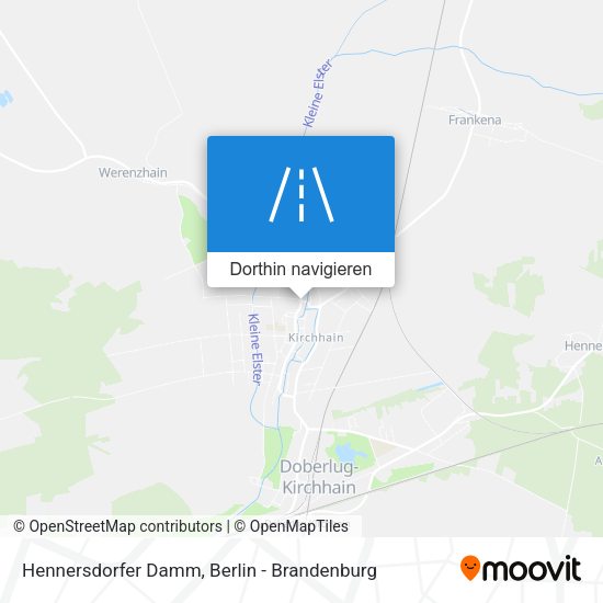 Hennersdorfer Damm Karte