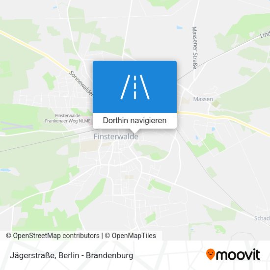 Jägerstraße Karte
