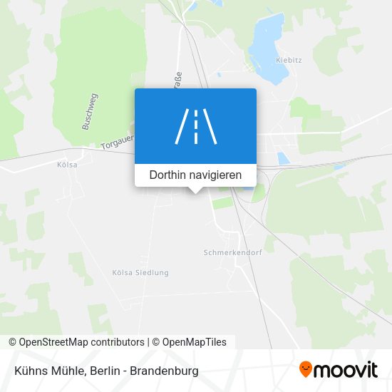 Kühns Mühle Karte