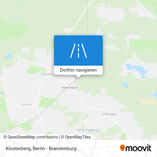 Klosterberg Karte